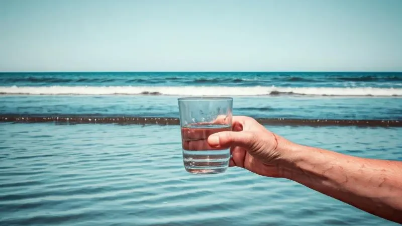 ¿Qué le pasa a mi cuerpo si tomo agua de mar todos los días?